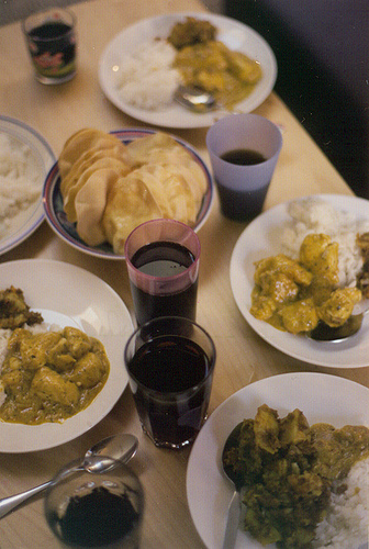 curry+bombay potatoes