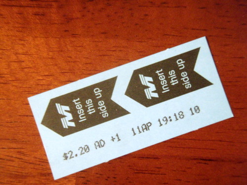 bus ticket